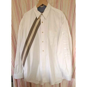 Vintage New Roper Men's Embroidered Heavy 100% Cotton Shirt Size XL